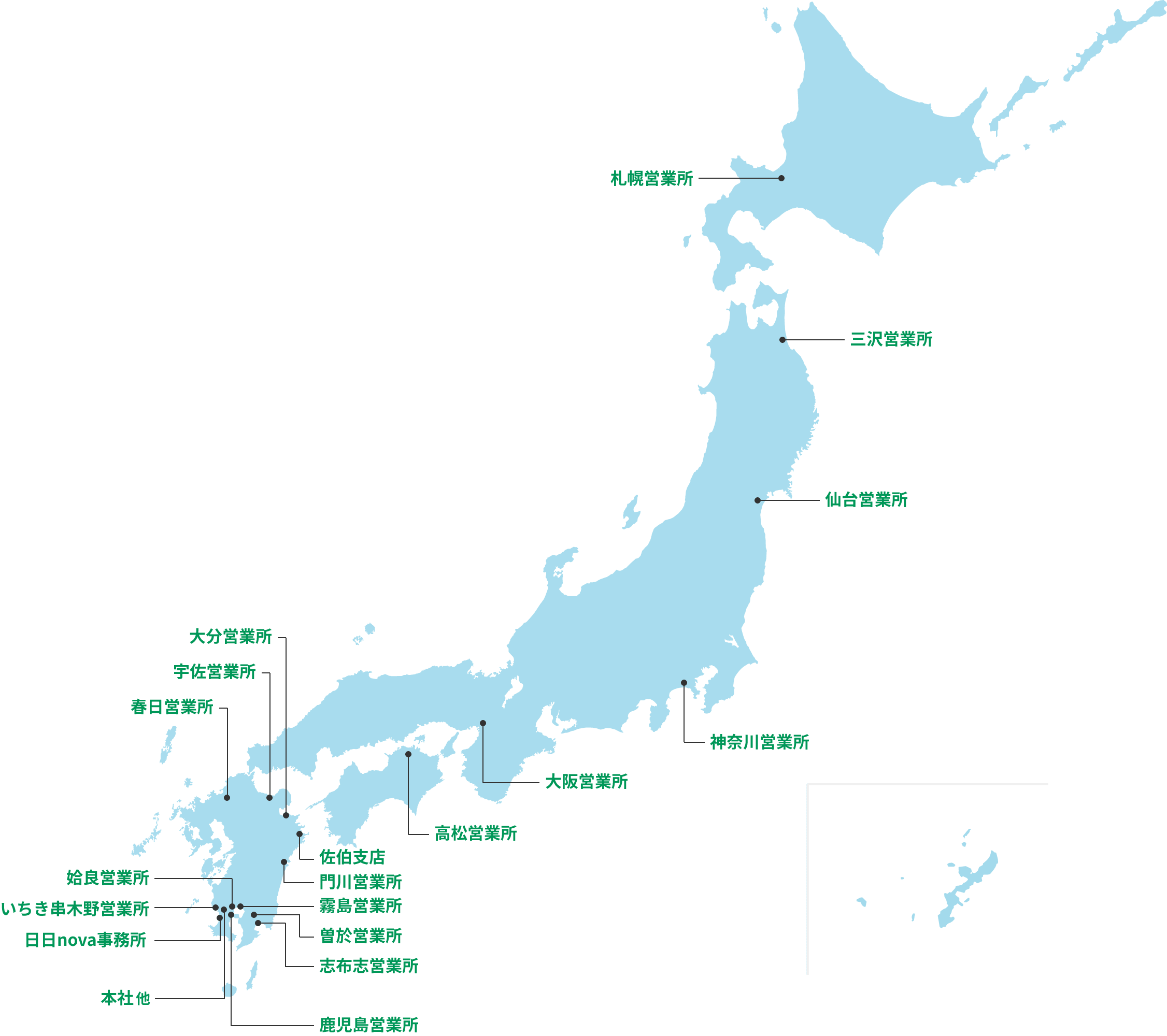 日本地図